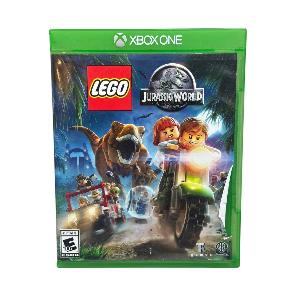 LEGO Jurassic World Microsoft Xbox One 2015 Complete Tested Action Adventure